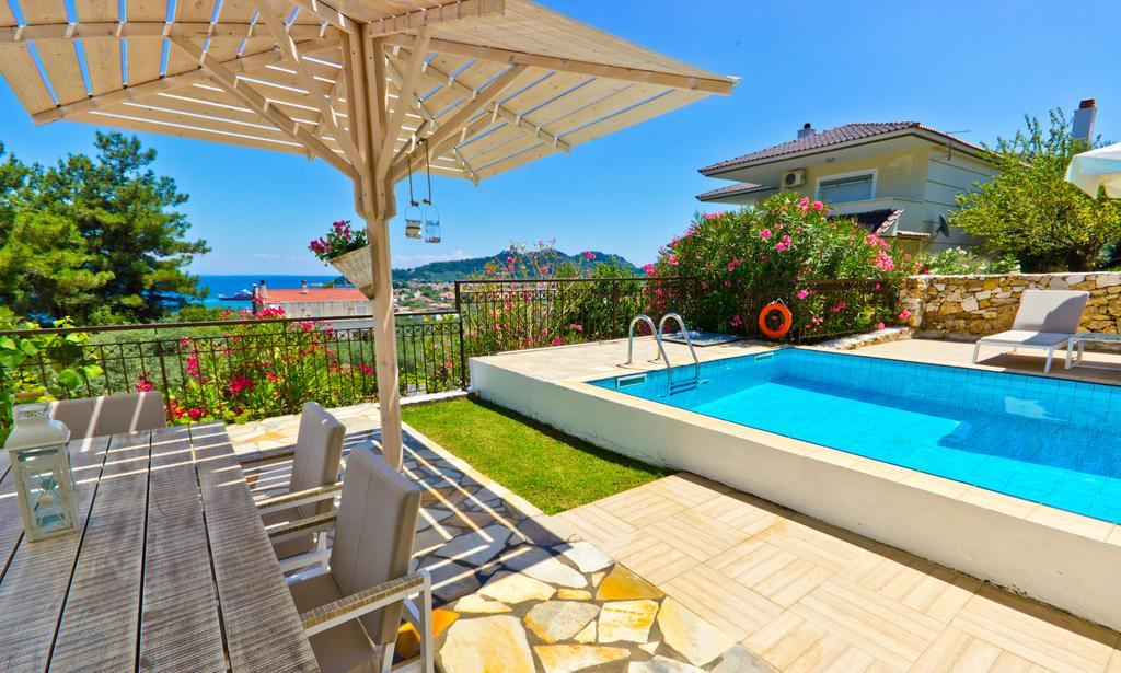 Thassian Villas Limenas  Kamer foto
